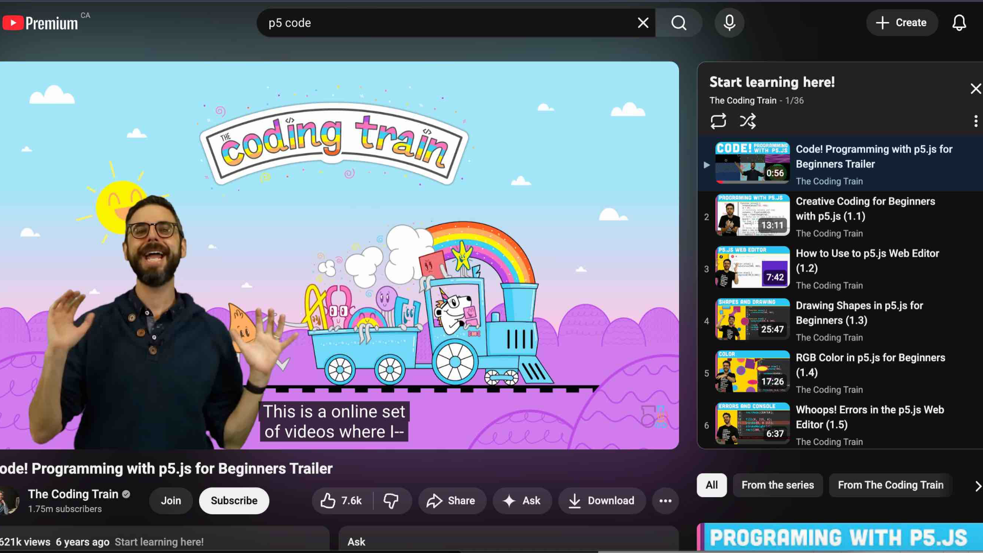 I started exploring p5.js tutorials to learn how to code my final project idea and understand how to integrate my images into generative shapes.
